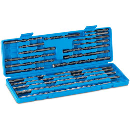 Betono kaltinių grąžtų rinkinys SDS PLUS sk. 5-20mm - 20 vnt.