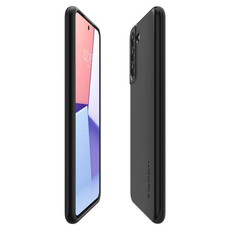 Spigen Thin Fit dėklas, skirtas Samsung Galaxy S21 FE - juodas