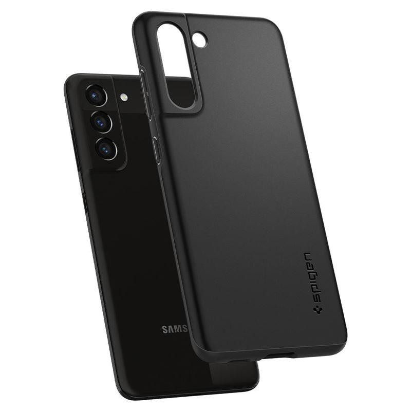 Spigen Thin Fit dėklas, skirtas Samsung Galaxy S21 FE - juodas