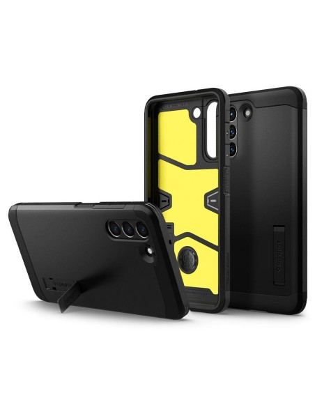 Spigen Tough Armor dėklas Samsung Galaxy S21 FE - juodas