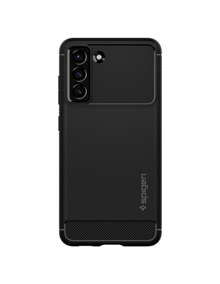 Spigen Rugged Armor dėklas, skirtas Samsung Galaxy S21 FE - matinė juoda Spigen Rugged Armor dėklas, skirtas Samsung Galaxy S21 FE - matinė juoda