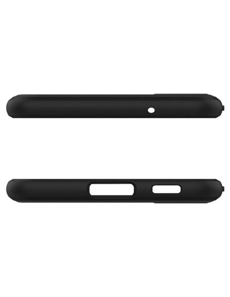 Spigen Rugged Armor dėklas, skirtas Samsung Galaxy S21 FE - matinė juoda Spigen Rugged Armor dėklas, skirtas Samsung Galaxy S21 FE - matinė juoda