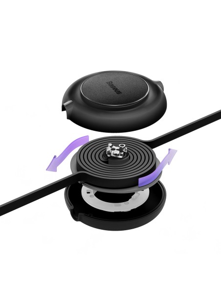 Bright Mirror 2 kabelis 3in1 USB Type A microUSB + iPhone Lightning + USB-C 3.5A 1.1m juodas Bright Mirror 2 kabelis 3in1 USB Type A microUSB + iPhone Lightning + USB-C 3.5A 1.1m juodas