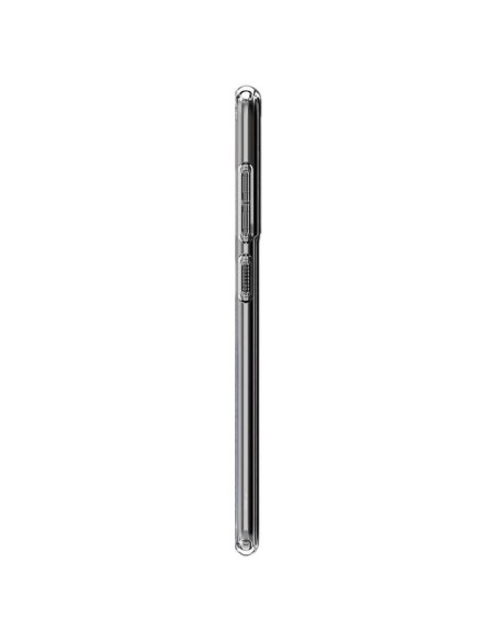 Spigen Skystųjų kristalų dėklas, skirtas Samsung Galaxy S21 FE - skaidrus Spigen Skystųjų kristalų dėklas, skirtas Samsung Galaxy S21 FE - skaidrus
