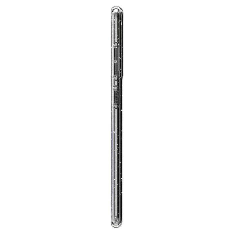 Spigen Skystųjų kristalų dėklas, skirtas Samsung Galaxy S21 FE - skaidrus ir blizgantis
