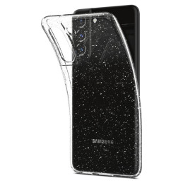 Spigen Skystųjų kristalų dėklas, skirtas Samsung Galaxy S21 FE - skaidrus ir blizgantis