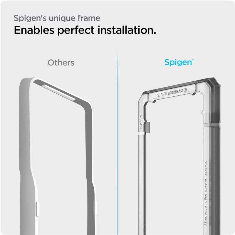 Spigen ALM Glas.tR grūdintas stiklas Samsung Galaxy S21 FE - 2 vnt.