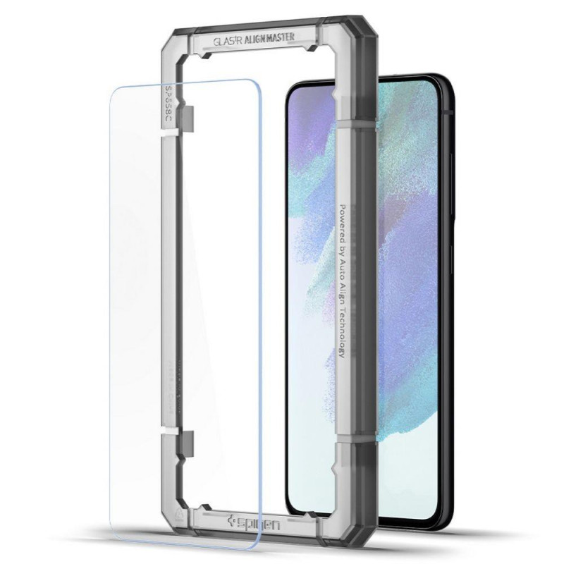 Spigen ALM Glas.tR grūdintas stiklas Samsung Galaxy S21 FE - 2 vnt.