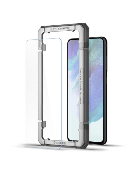 Spigen ALM Glas.tR grūdintas stiklas Samsung Galaxy S21 FE - 2 vnt. Spigen ALM Glas.tR grūdintas stiklas Samsung Galaxy S21 FE - 2 vnt.
