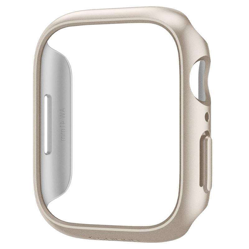 Spigen Thin Fit dėklas Apple Watch 7/ 8 (41 mm) - smėlio spalvos