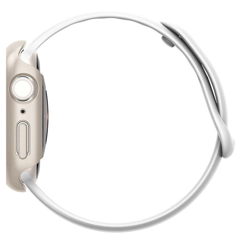 Spigen Thin Fit dėklas Apple Watch 7/ 8 (41 mm) - smėlio spalvos