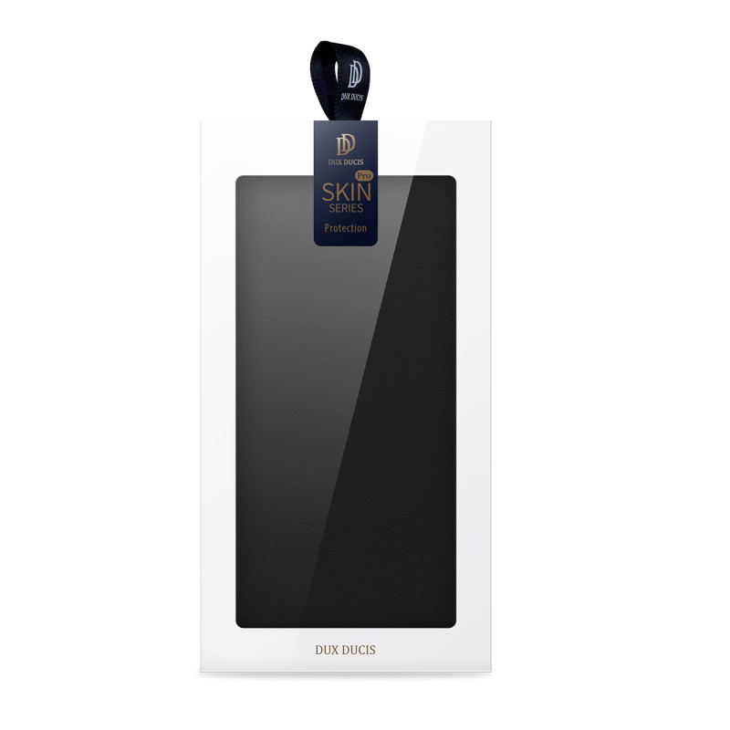 Dux Ducis Skin Pro dėklo dėklo dangtelis su atvartu Vivo V23e juodas
