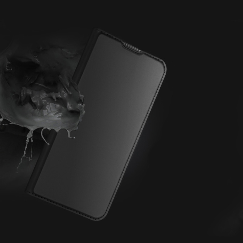 Dux Ducis Skin Pro dėklo dėklo dangtelis su atvartu Vivo V23e juodas
