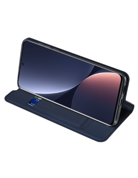 Dux Ducis Skin Pro dėklo dėklo dangtelis su atvartu, skirtas Xiaomi 12 Pro mėlynai Dux Ducis Skin Pro dėklo dėklo dangtelis su atvartu, skirtas Xiaomi 12 Pro mėlynai