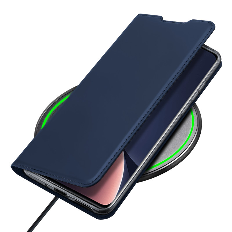 Dux Ducis Skin Pro dėklo dėklo dangtelis su atvartu, skirtas Xiaomi 12 Pro mėlynai