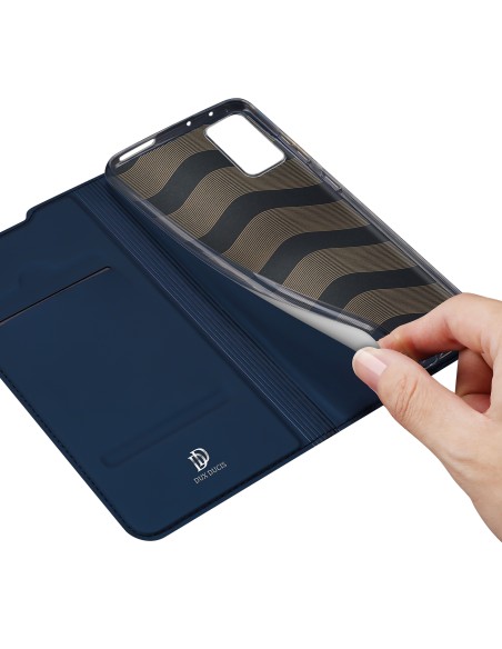 Dux Ducis Skin Pro dėklo dėklo dangtelis su atvartu, skirtas Xiaomi 12 Pro mėlynai Dux Ducis Skin Pro dėklo dėklo dangtelis su atvartu, skirtas Xiaomi 12 Pro mėlynai