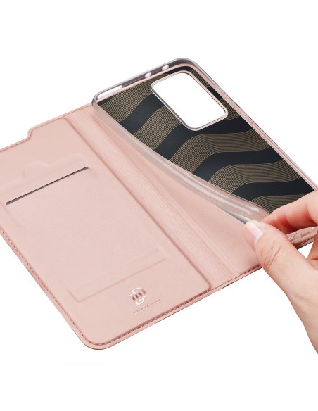 Dux Ducis Skin Pro dėklo dėklo dangtelis su atvartu, skirtas Xiaomi 12 Pro rožinei Dux Ducis Skin Pro dėklo dėklo dangtelis su atvartu, skirtas Xiaomi 12 Pro rožinei