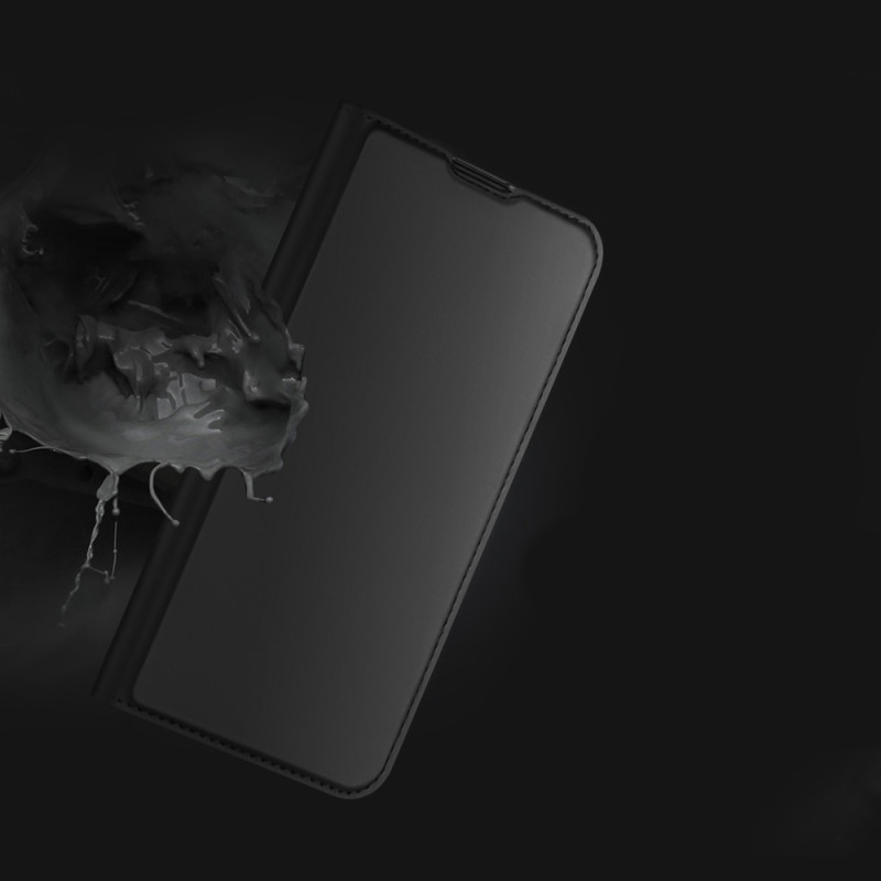 Dux Ducis Skin Pro dėklo dėklo dangtelis su atvartu, skirtas Xiaomi 12 Pro rožinei