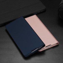 Dux Ducis Skin Pro dėklo dėklo dangtelis su atvartu, skirtas Xiaomi 12 Pro rožinei