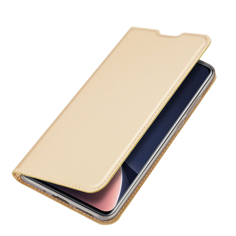 Dux Ducis Skin Pro dėklo dėklo dangtelis su atvartu, skirtas Xiaomi 12 Pro auksui