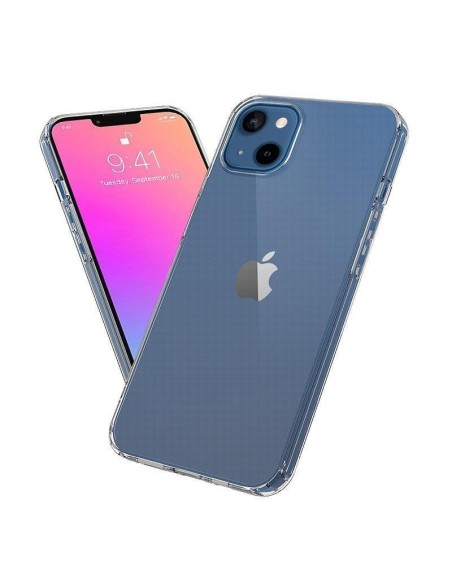 Gelinis dangtelis, itin skaidrus 0,5 mm Motorola Moto G71 5G skaidrus
