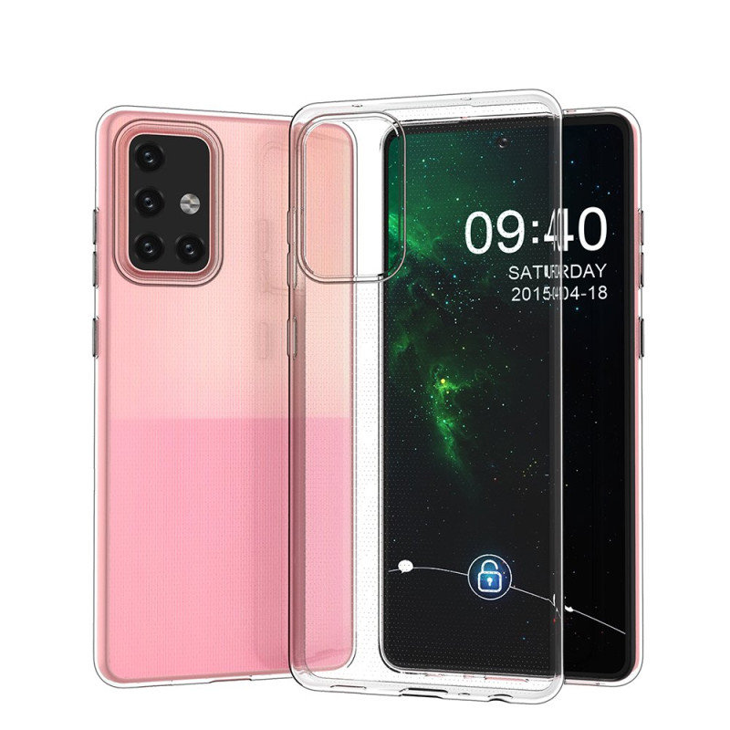 Ultra Clear 0,5 mm gelio dėklas, skirtas Samsung Galaxy A73 skaidrus