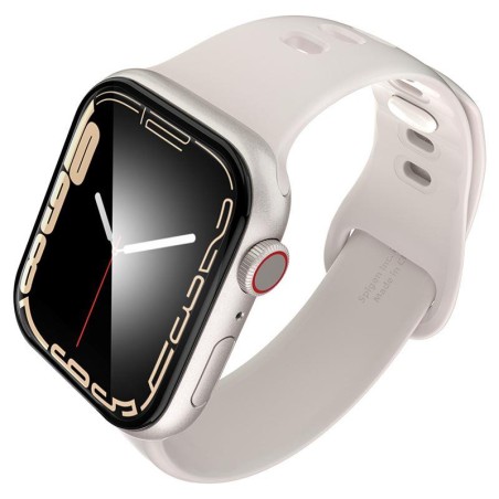 Spigen ProFlex EZ Fit hibridinis stiklas Apple Watch 7 / 8 (45 mm) - 2 vnt. Spigen ProFlex EZ Fit hibridinis stiklas Apple Watch 7 / 8 (45 mm) - 2 vnt.