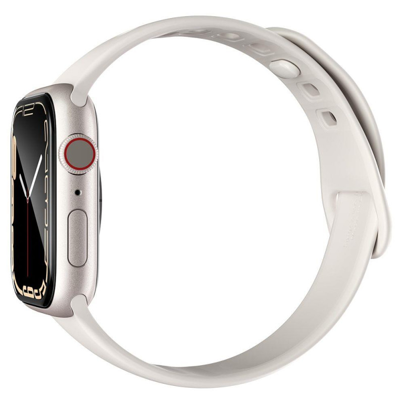 Spigen ProFlex EZ Fit hibridinis stiklas Apple Watch 7 / 8 (45 mm) - 2 vnt.