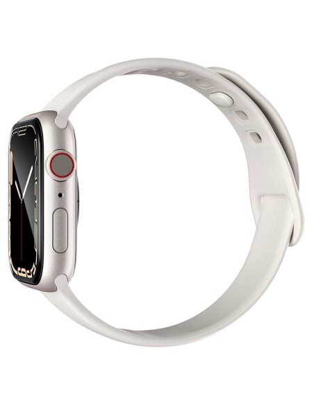 Spigen ProFlex EZ Fit hibridinis stiklas Apple Watch 7 / 8 (41 mm) - 2 vnt. Spigen ProFlex EZ Fit hibridinis stiklas Apple Watch 7 / 8 (41 mm) - 2 vnt.