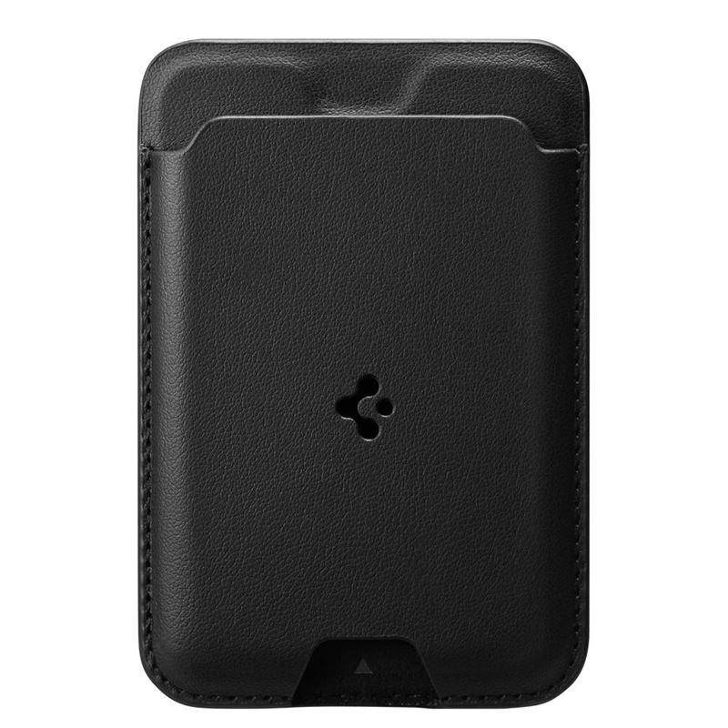 Spigen Valentinus magnetinė piniginė su MagSafe - juoda