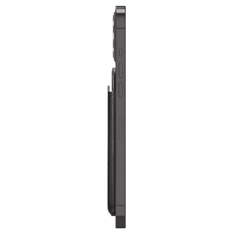 Spigen Valentinus magnetinė piniginė su MagSafe - juoda