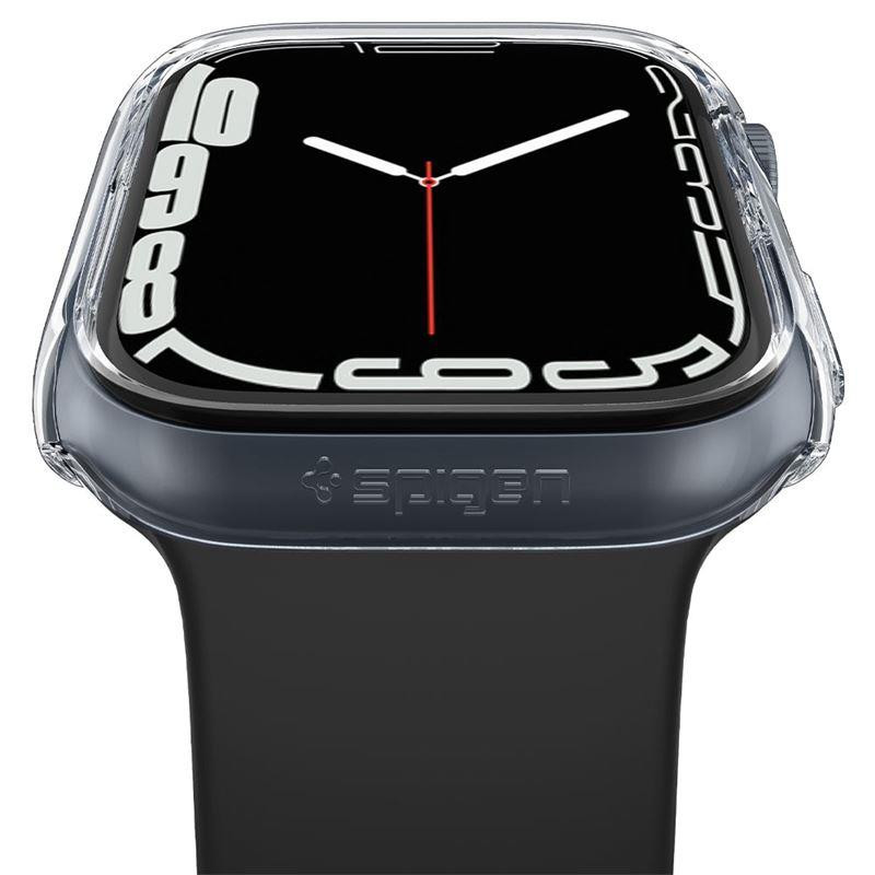Spigen Thin Fit dėklas Apple Watch 7/ 8 (45 mm) - skaidrus