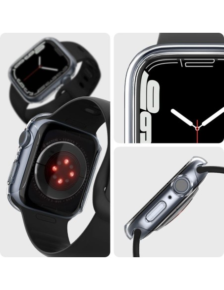 Spigen Thin Fit dėklas Apple Watch 7/ 8 (45 mm) - skaidrus Spigen Thin Fit dėklas Apple Watch 7/ 8 (45 mm) - skaidrus