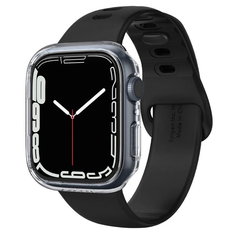 Spigen Thin Fit dėklas Apple Watch 7/ 8 (45 mm) - skaidrus