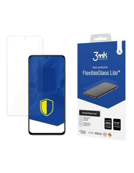 3mk FlexibleGlass Lite™ hibridinis stiklas, skirtas Xiaomi Redmi Note 11 Pro 4G / 5G 3mk FlexibleGlass Lite™ hibridinis stiklas, skirtas Xiaomi Redmi Note 11 Pro 4G / 5G