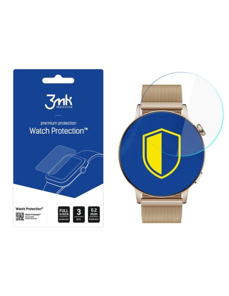 3mk Watch Protection™ v. ARC+ apsauginė folija, skirta Huawei Watch GT 3 42mm 3mk Watch Protection™ v. ARC+ apsauginė folija, skirta Huawei Watch GT 3 42mm