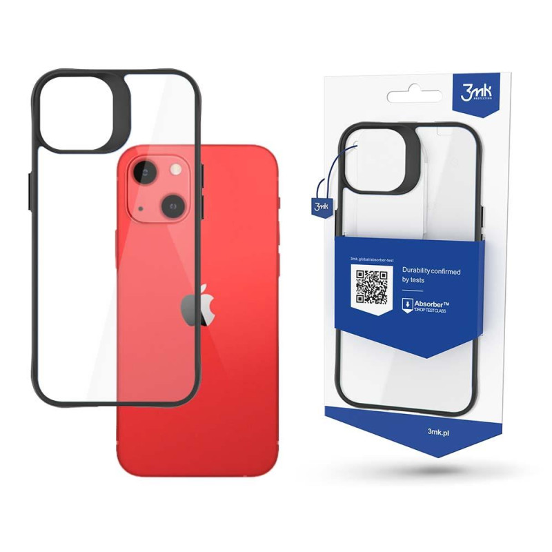 3mk Satin Armor Case+ dėklas iPhone 13 mini - skaidrus