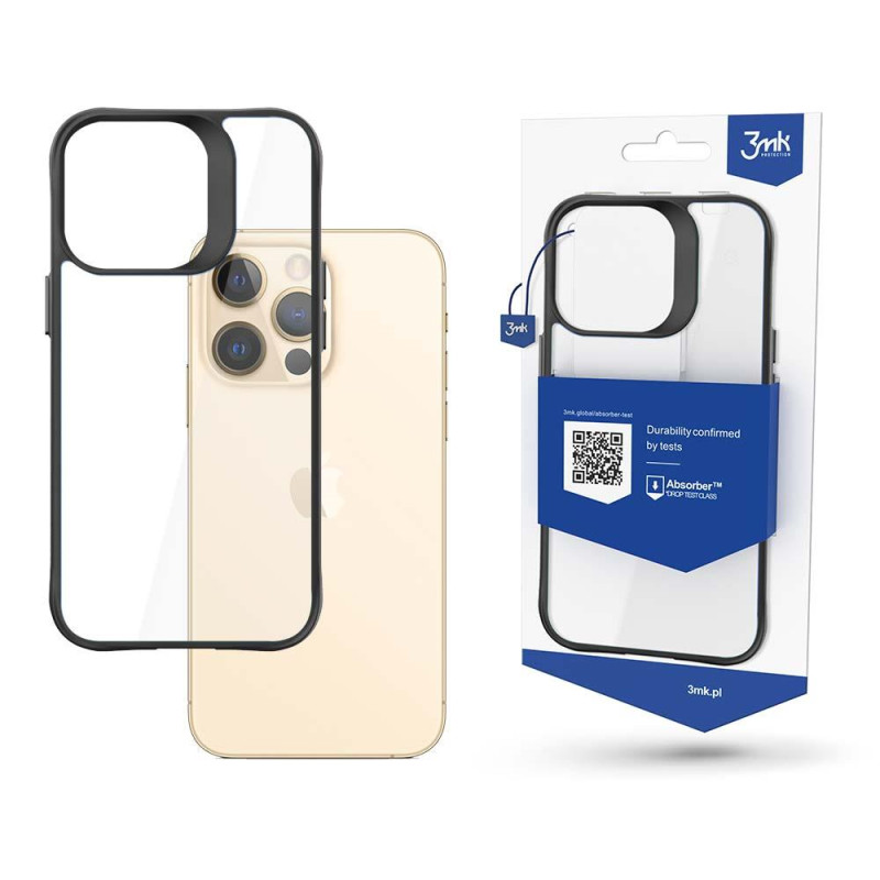 3mk Satin Armor Case+ dėklas, skirtas iPhone 13 Pro - skaidrus 3mk Satin Armor Case+ dėklas, skirtas iPhone 13 Pro - skaidrus