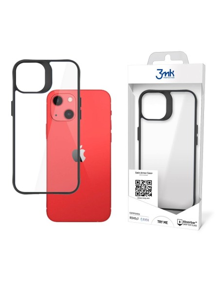 3mk Satin Armor Case+ dėklas iPhone 13 - skaidrus 3mk Satin Armor Case+ dėklas iPhone 13 - skaidrus