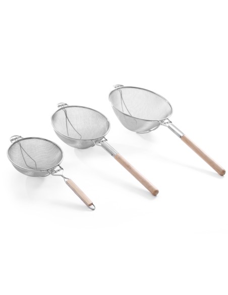 Profesionalus filtras su dvigubu tinkleliu, plieninis, sk. 310 mm - Hendi 639016