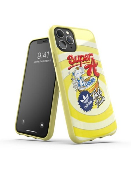 Adidas Molded Case BODEGA dėklas skirtas iPhone 11 Pro - geltonas Adidas Molded Case BODEGA dėklas skirtas iPhone 11 Pro - geltonas
