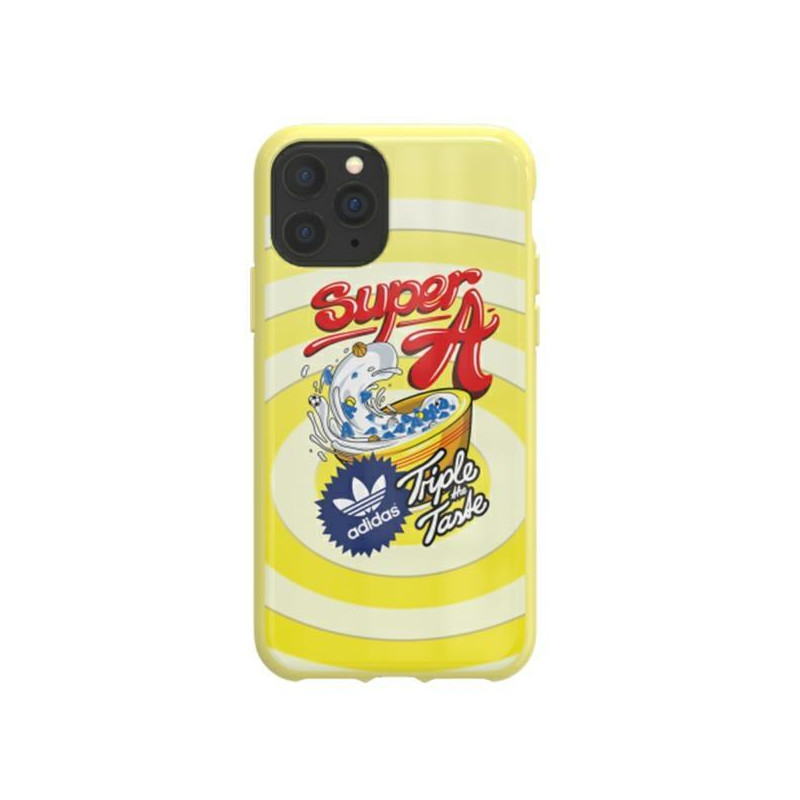 Adidas Molded Case BODEGA dėklas skirtas iPhone 11 Pro - geltonas