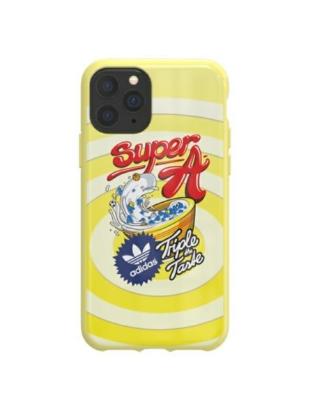 Adidas Molded Case BODEGA dėklas skirtas iPhone 11 Pro - geltonas Adidas Molded Case BODEGA dėklas skirtas iPhone 11 Pro - geltonas