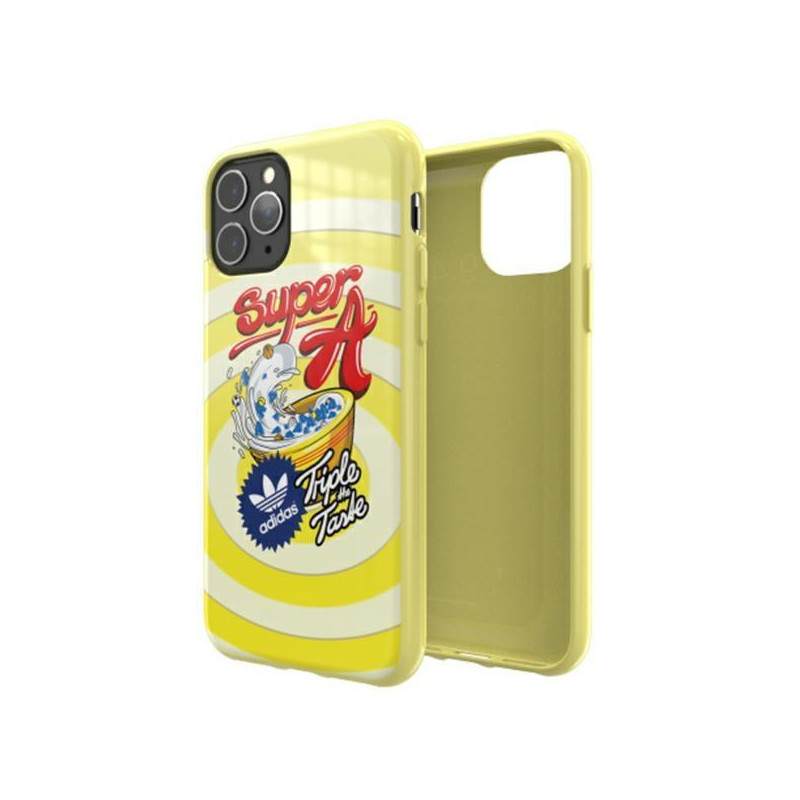 Adidas Molded Case BODEGA dėklas skirtas iPhone 11 Pro - geltonas