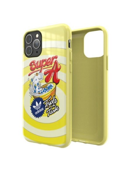 Adidas Molded Case BODEGA dėklas skirtas iPhone 11 Pro - geltonas Adidas Molded Case BODEGA dėklas skirtas iPhone 11 Pro - geltonas