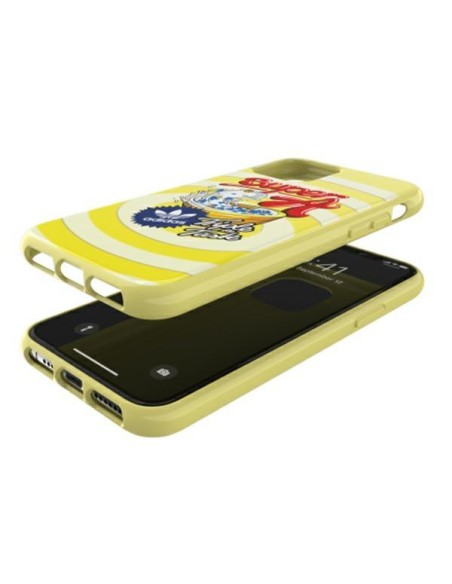 Adidas Molded Case BODEGA dėklas skirtas iPhone 11 Pro - geltonas Adidas Molded Case BODEGA dėklas skirtas iPhone 11 Pro - geltonas