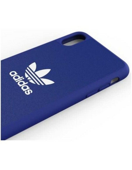 Adidas OR Molded Case Canvas dėklas iPhone Xs Max - mėlynas Adidas OR Molded Case Canvas dėklas iPhone Xs Max - mėlynas