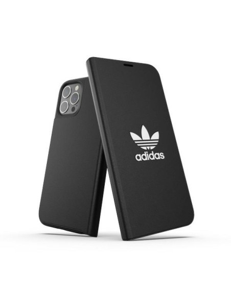 Adidas OR Booklet Case BASIC dėklas skirtas iPhone 12 Pro Max - juodai baltas Adidas OR Booklet Case BASIC dėklas skirtas iPhone 12 Pro Max - juodai baltas