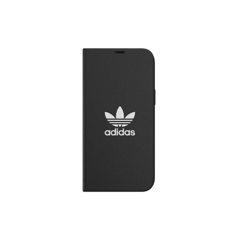 Adidas OR Booklet Case BASIC dėklas skirtas iPhone 12 Pro Max - juodai baltas