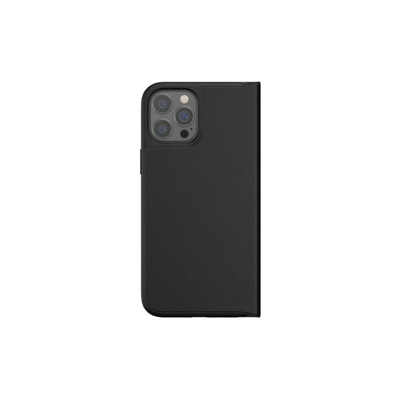 Adidas OR Booklet Case BASIC dėklas skirtas iPhone 12 Pro Max - juodai baltas